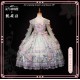 Mademoiselle Pearl Empresses In The Palace Collaboration Character Themed JSK One Piece and Sets(Reservation/Full Payment Without Shipping)